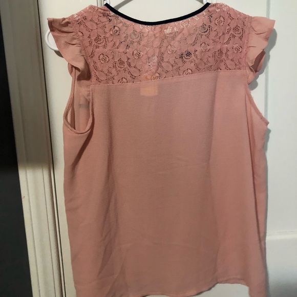 rose blush blouse - Picture 2 of 4